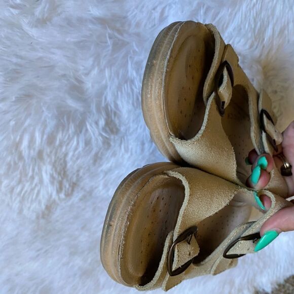 Fly Flot Sandals Buckle Comfort Shoes Slip On Women’s Size 40 US Size 9 - Picture 11 of 14